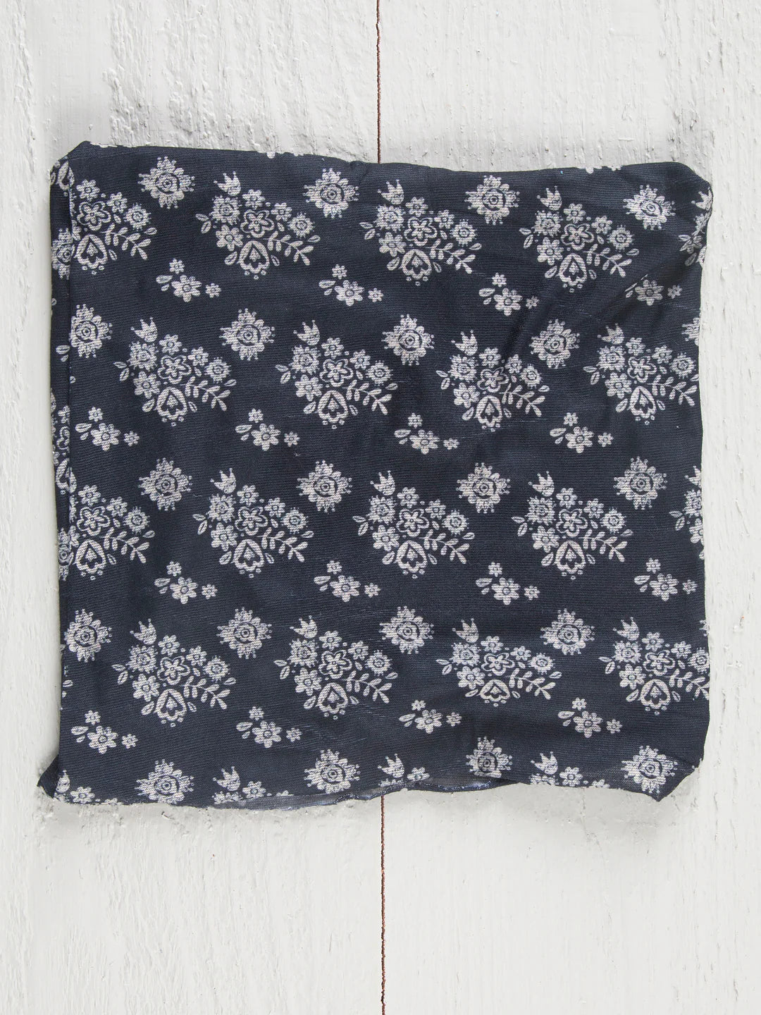 Natural Life Half Boho Bandeau - Black Cream Floral - Lace and Grace Boutique