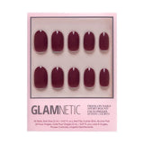 Glamnetic Press On Nails - Berry Maroon - Lace and Grace Boutique