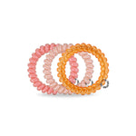 Teleties Spiral Hair Coil | Large - Sunny Days Ahead - Lace and Grace Boutique