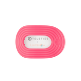 Teleties Flat Round Hair Clip | Medium - Tropic Twist