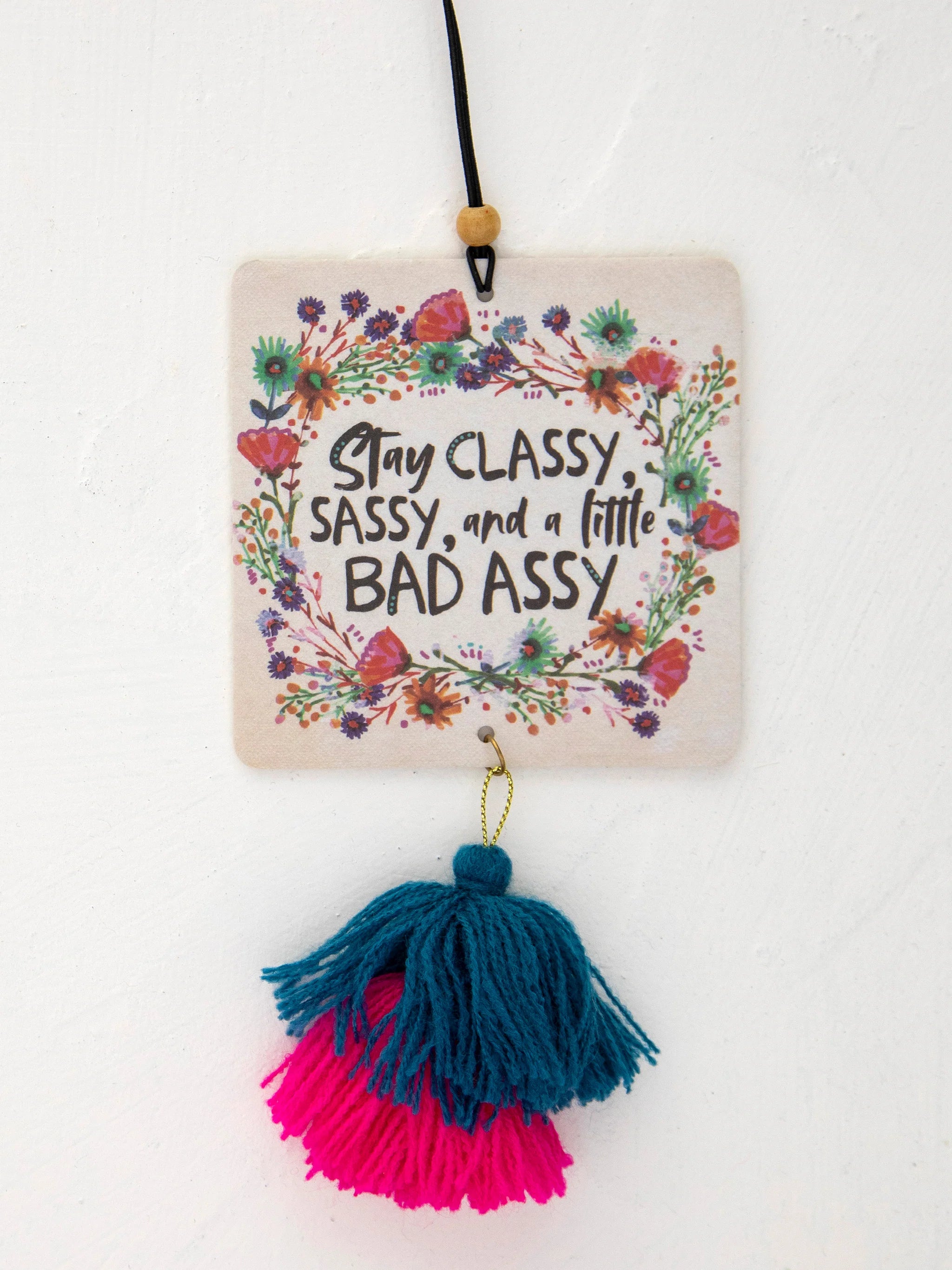 Natural Life Car Air Freshener - Stay Classy - Lace and Grace Boutique