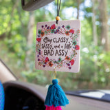 Natural Life Car Air Freshener - Stay Classy - Lace and Grace Boutique