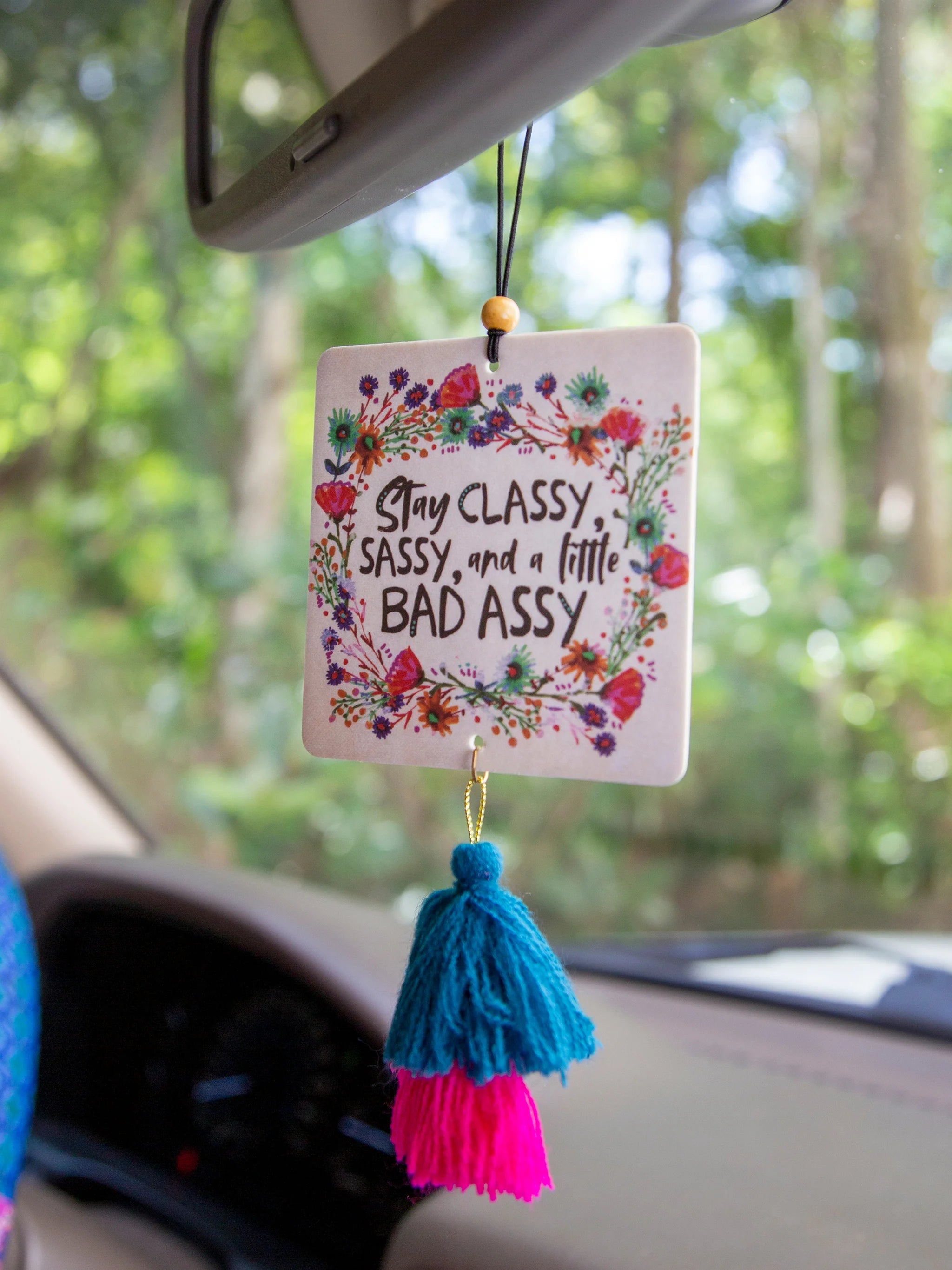 Natural Life Car Air Freshener - Stay Classy - Lace and Grace Boutique