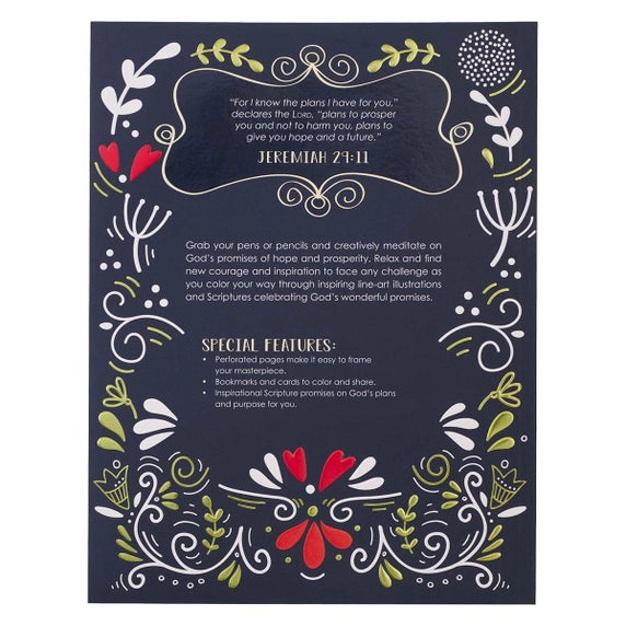 For I Know The Plans I Have For You Coloring Book - Lace and Grace Boutique