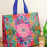 Natural Life Cooler Tote - Neon Blue