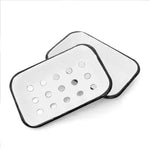 Finchberry Farmhouse White Metal Soap Dish - Lace and Grace Boutique