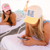 I’m Nicer When I’m Tan Trucker Hat - Pink - Lace and Grace Boutique