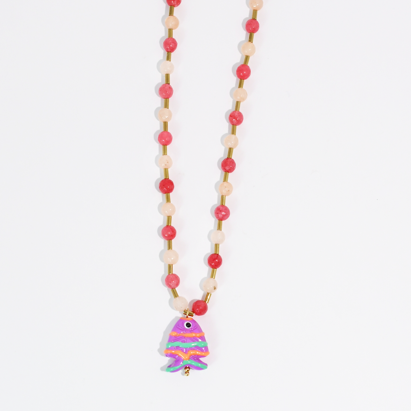 Sugar Fish Necklace - Lace and Grace Boutique