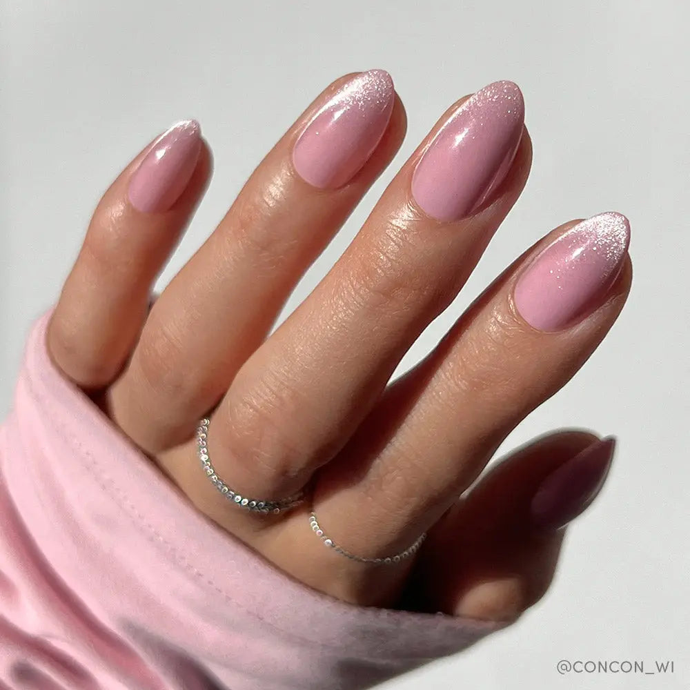 Glamnetic Press On Nails - Lovers Blush - Lace and Grace Boutique