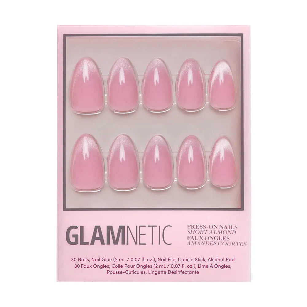 Glamnetic Press On Nails - Lovers Blush - Lace and Grace Boutique