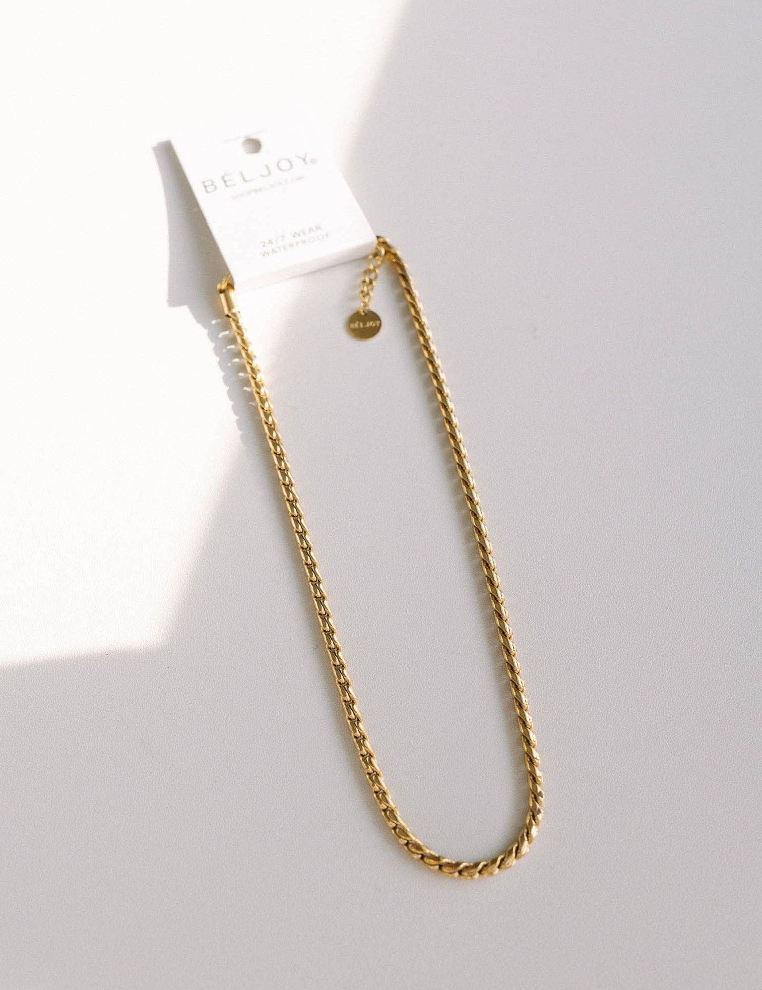Twisted Rope Chain Necklace - Lace and Grace Boutique