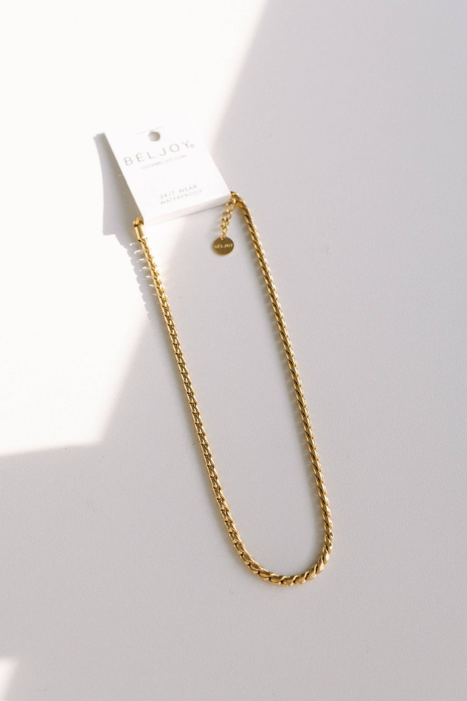 Twisted Rope Chain Necklace - Lace and Grace Boutique
