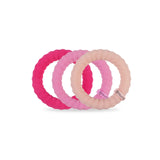 Teleties Nylon Hair Ties | Large - Kiss & Tell
