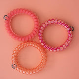 Teleties Spiral Hair Coils | Large - Dreamsicle