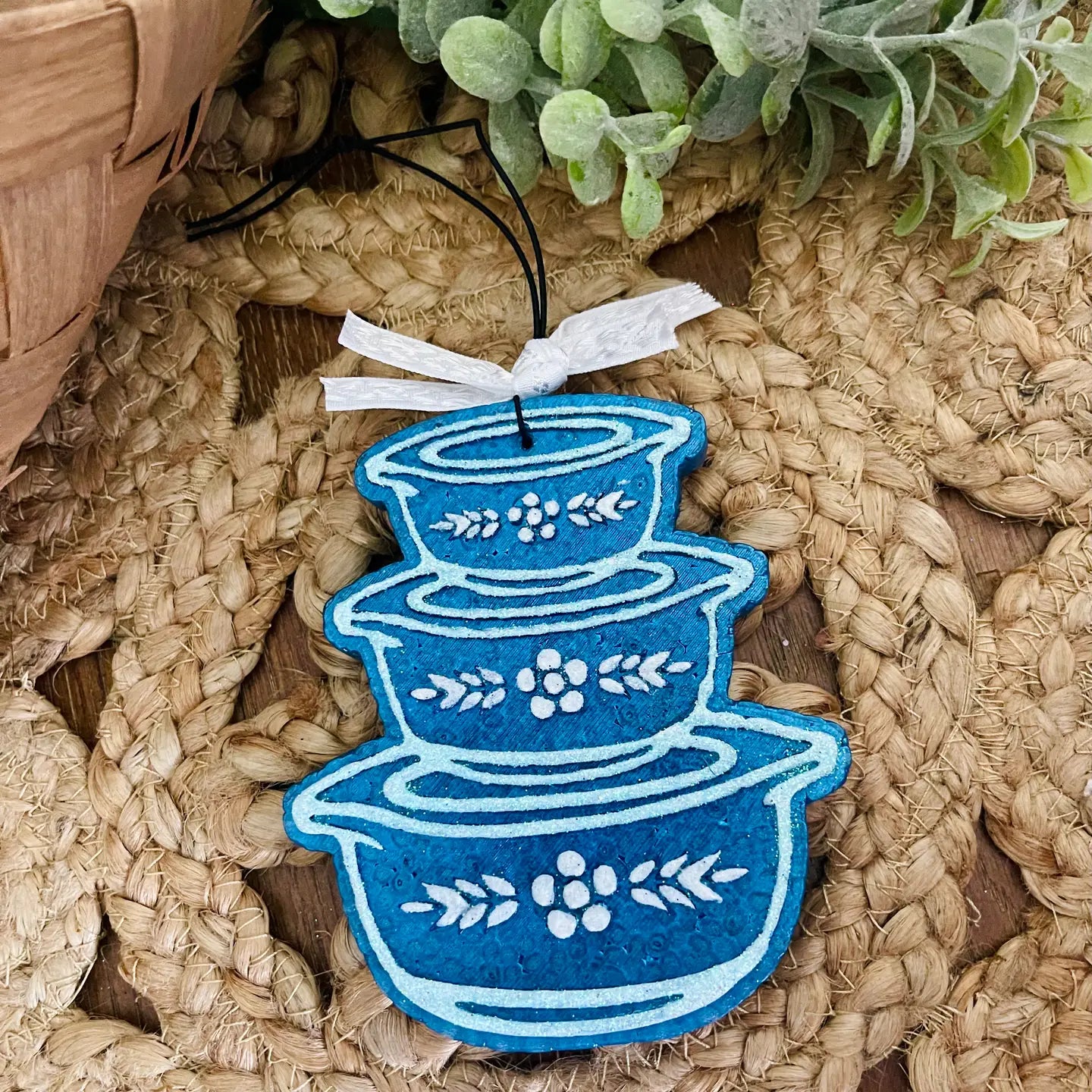 Vintage Stacked Bowls Car Freshie - Lace and Grace Boutique