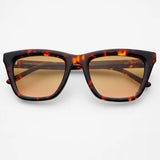 FREYRS Lucy Acetate Womens Cat Eye Sunglasses - Brown Tortoise - Lace and Grace Boutique