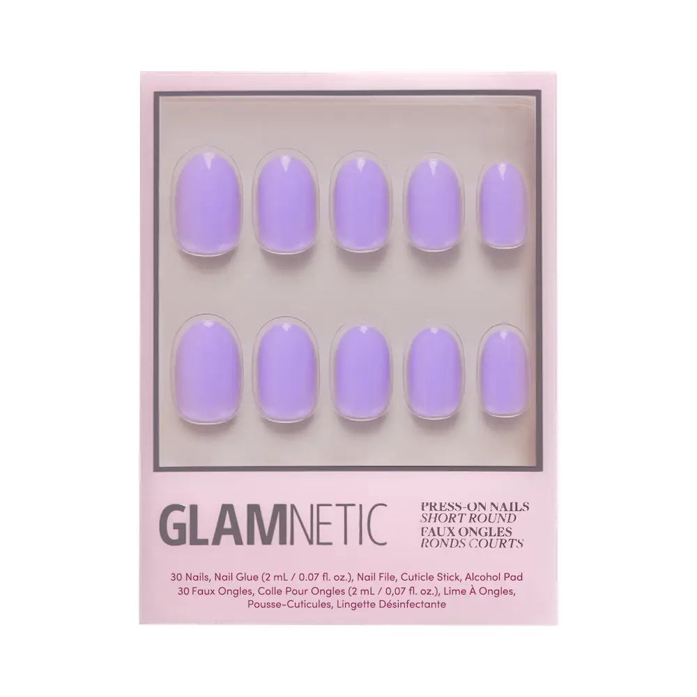 Glamnetic Press On Nails - Lilac - Lace and Grace Boutique