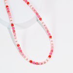 Pinks Tile Necklace - Lace and Grace Boutique