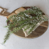 Snow Frosted Draping Juniper Pick - 47"