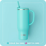 Swig Saddle Stitch Cream Mega Mug - 30oz.