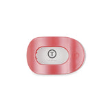Teleties  Round Flat Hair Clip | Small - Calming Coral