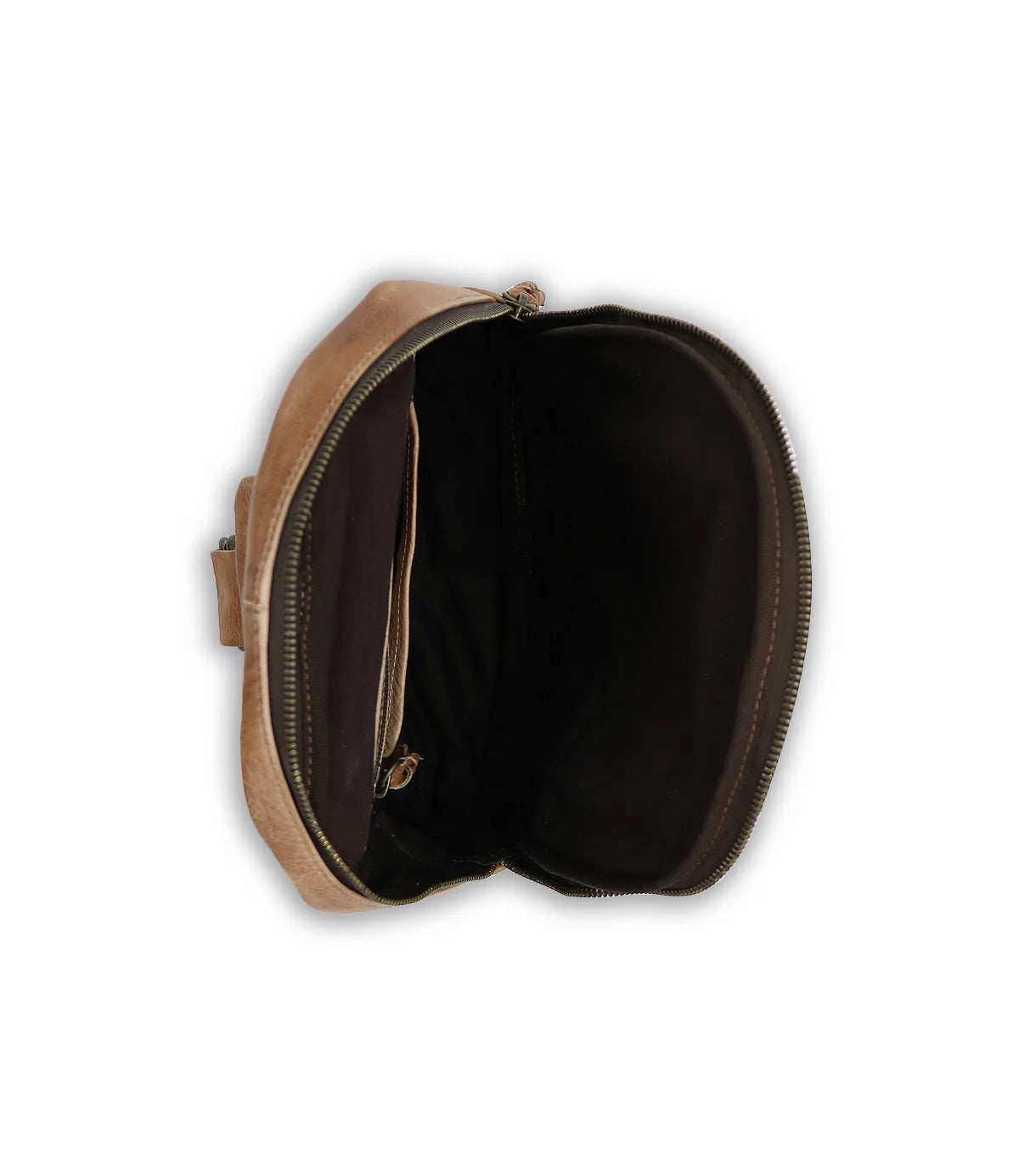 BedStu Beau Sling Backpack - Tan Rustic - Lace and Grace Boutique