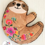 Natural Life Microwavable Sherpa Sloth Heating Pad