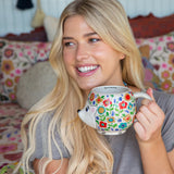 Natural Life Folk Mug - Harriet The Hedgehog