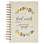 Prayer Journal - Kind Words Are Like Honey - Lace and Grace Boutique