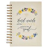 Prayer Journal - Kind Words Are Like Honey - Lace and Grace Boutique