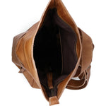 BedStu Hampton II Messenger Bag - Tan Rustic - Lace and Grace Boutique