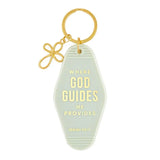 Where God Guides He Provides Key Tag